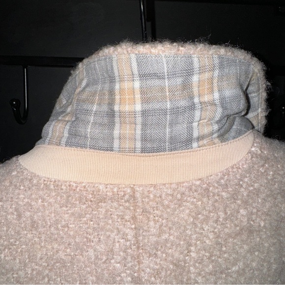 Zara trafaluc pink wool coat - Picture 5 of 11